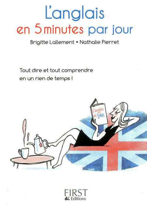 ebook cover of Le petit livre de - L'anglais en 5 minutes par jour, by Brigitte Lallement, Nathalie Pierret