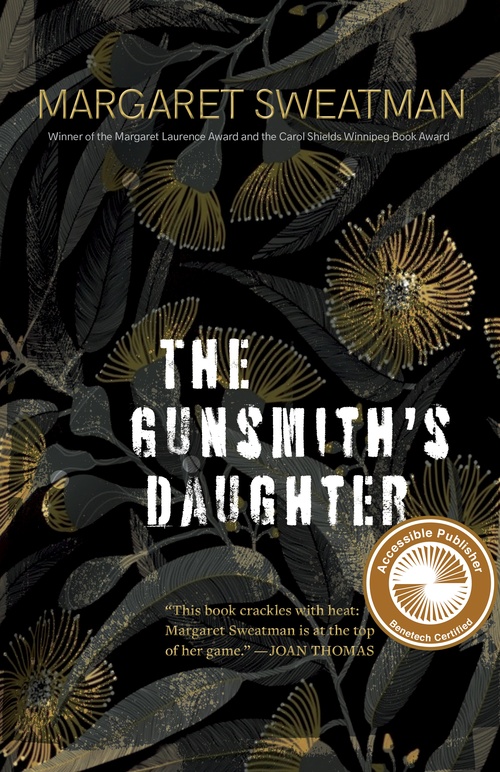 ebook cover of The Gunsmith's Daughter, by Margaret Sweatman