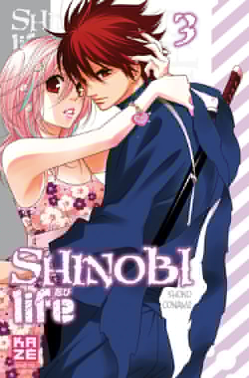 Couverture ebook de Shinobi life T03, de Shoko Conami