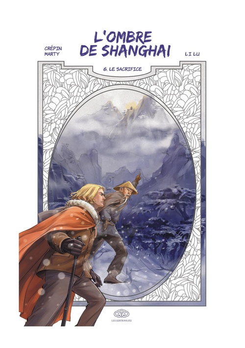 Couverture ebook de L'ombre de Shanghai - Tome 6 - Le sacrifice, de Patrick Marty, Williams Crepin