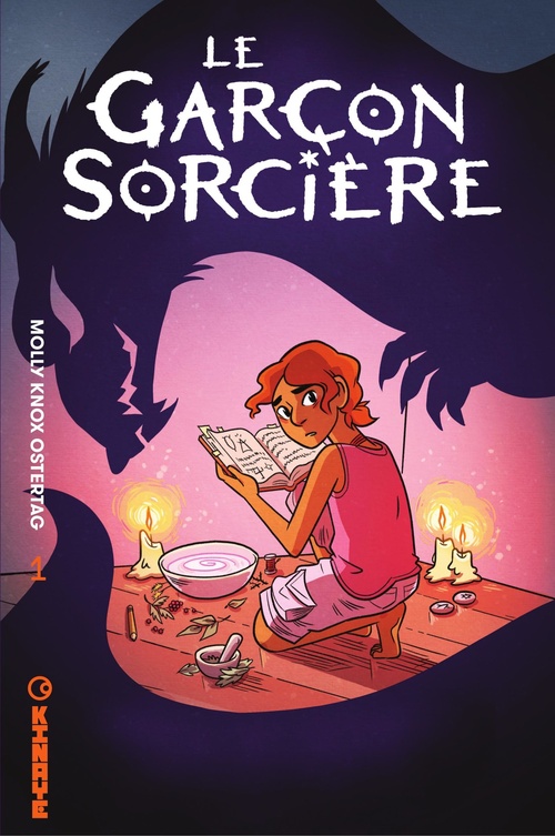 ebook cover of Le garçon Sorcière - Tome 1, by Molly Knox Ostertag