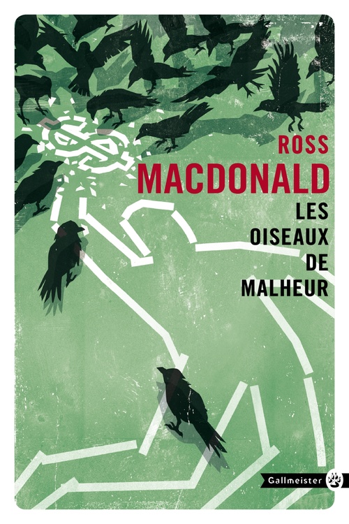 ebook cover of Les oiseaux de malheur, by Ross Macdonald