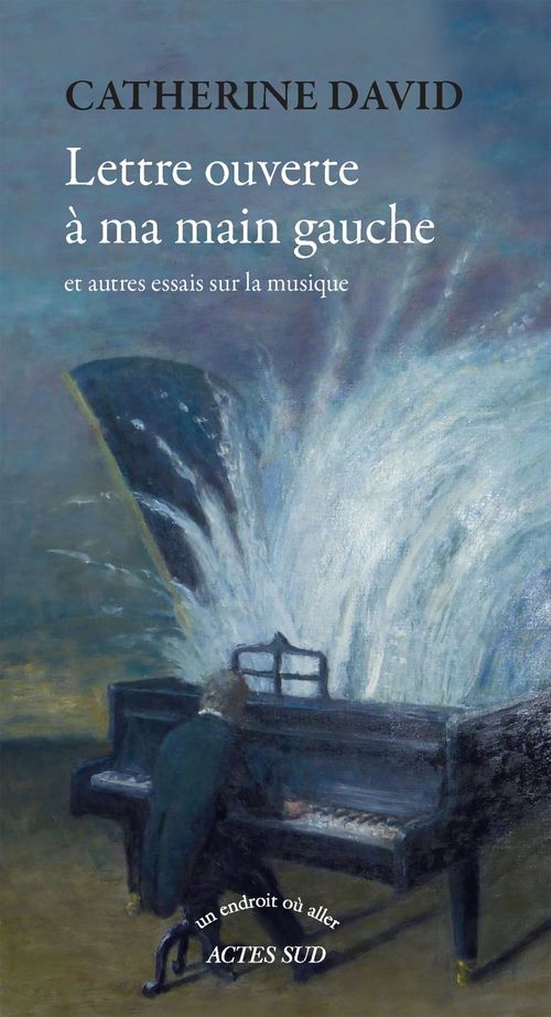 Couverture ebook de Lettre ouverte à ma main gauche, de Catherine David