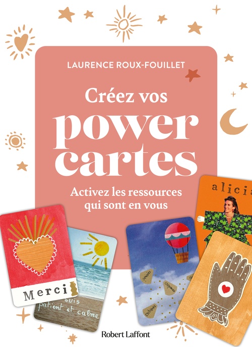 Couverture ebook de Créez vos POWER CARTES - Activez les ressources qui sont en vous, de Laurence Roux-Fouillet
