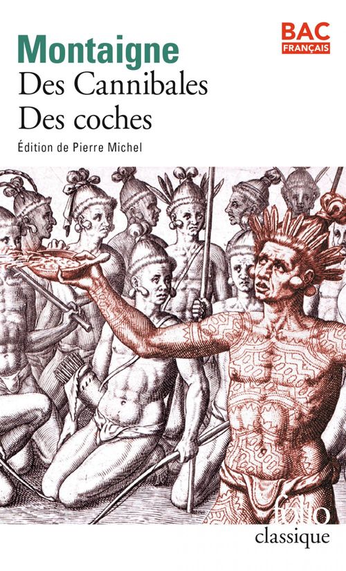 ebook cover of « Des Cannibales » suivi de « Des Coches », by Michel de Montaigne
