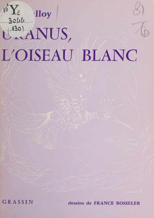 Couverture ebook de Uranus, l'oiseau blanc, de Alice Galloy