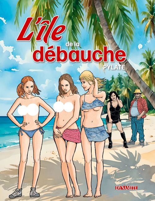 ebook cover of L'île de la débauche, by Pylate