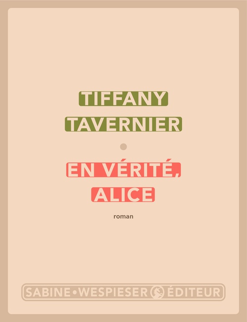 Couverture ebook de En vérité, Alice, de Tiffany Tavernier