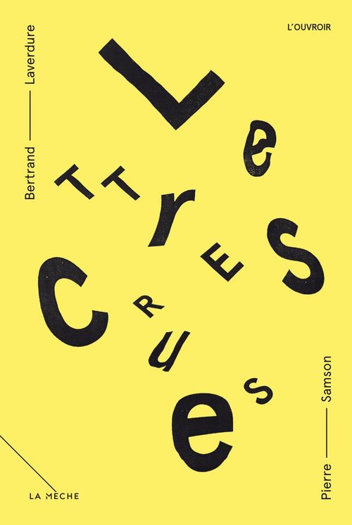 ebook cover of Lettres crues, by Laverdure Bertrand