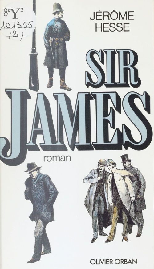 Couverture ebook de Sir James, de Jérôme Hesse