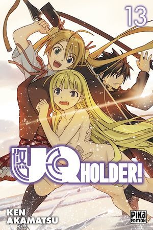 ebook cover of UQ Holder! T13, by Ken Akamatsu