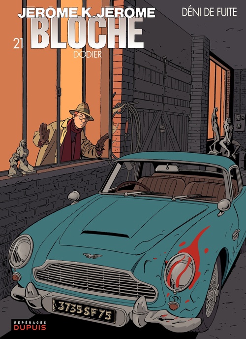 Couverture ebook de Jérôme K. Jérôme Bloche - Tome 21 - Déni de fuite, de Alain Dodier