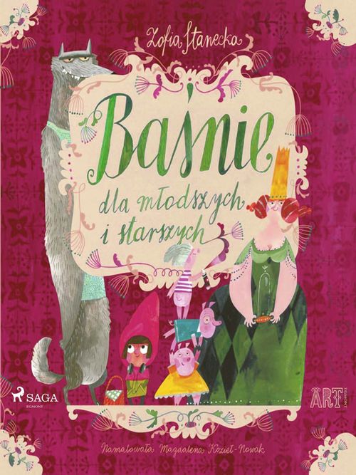Couverture ebook de Ba´snie dla mlodszych i starszych: Czerwony Kapturek, de Zofia Stanecka