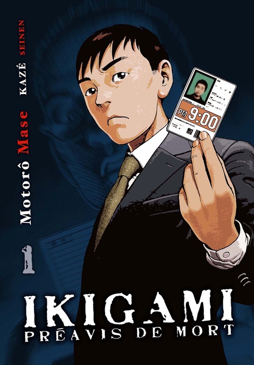 Couverture ebook de Ikigami, préavis de mort T01, de Motorô Mase