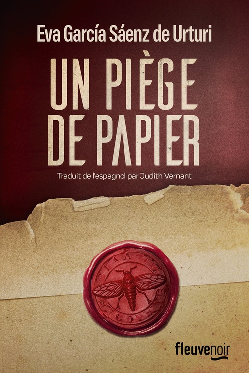 ebook cover of Un piège de papier, by Eva Garcia Saenz de Urturi