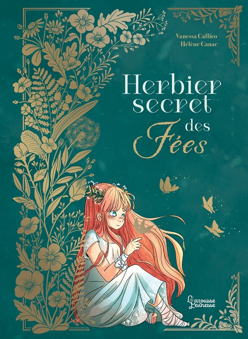 ebook cover of Herbier secret des fées, by Vanessa Callico