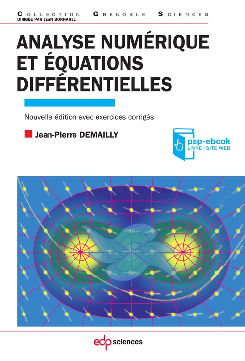 Couverture ebook de Analyse numérique et équations différentielles - 4ème Ed, de Jean-pierre Demailly