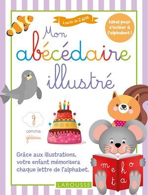 Couverture ebook de Mon abécédaire illustré, de Collectif