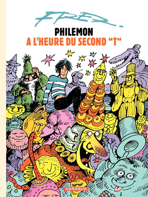 Couverture ebook de Philémon - Tome 8 - A l'heure du second T, de Fred