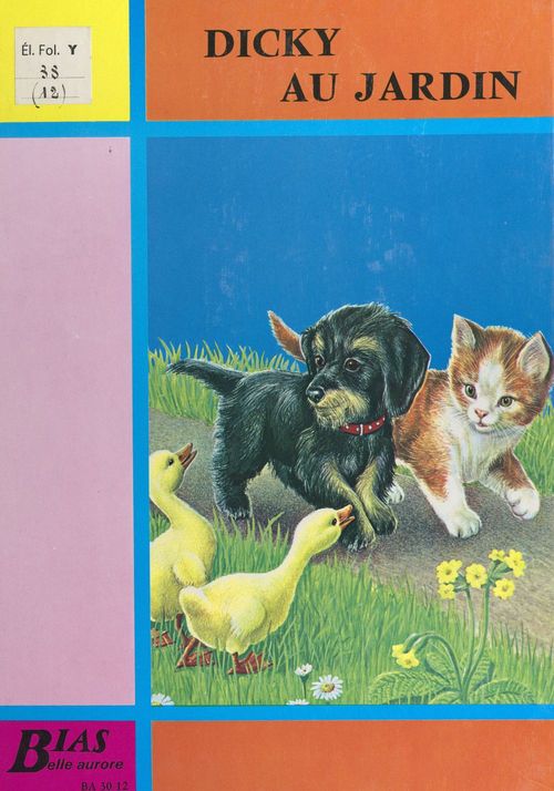Couverture ebook de Dicky au jardin, de Janivon