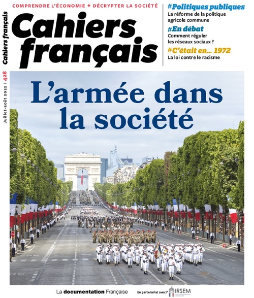 ebook cover of Cahier français : L´armée dans la société - n°428, by Documentation Francaise