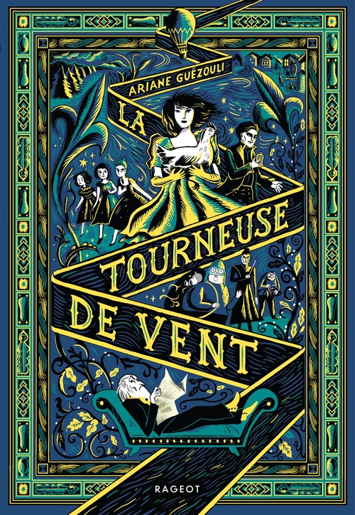 ebook cover of La tourneuse de vent, by Ariane Guézouli