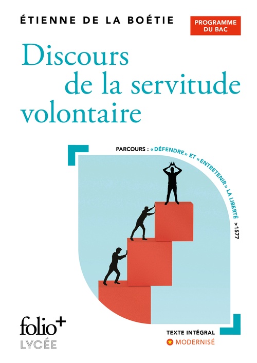 ebook cover of Discours de la servitude volontaire. BAC 2026, by Etienne de La Boétie