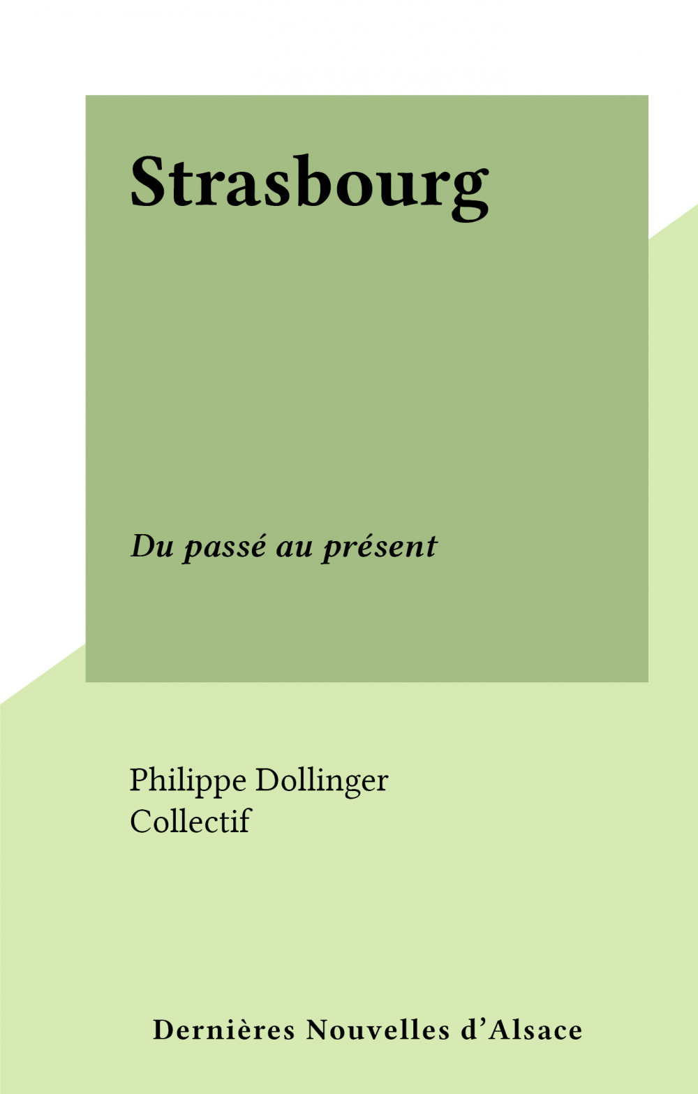 Couverture ebook de Strasbourg, de Philippe Dollinger