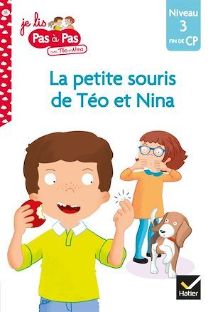 ebook cover of Téo et Nina Fin de CP Niveau 3 - La petite souris de Téo et Nina, by Isabelle Chavigny, Marie-Hélène Van Tilbeurgh