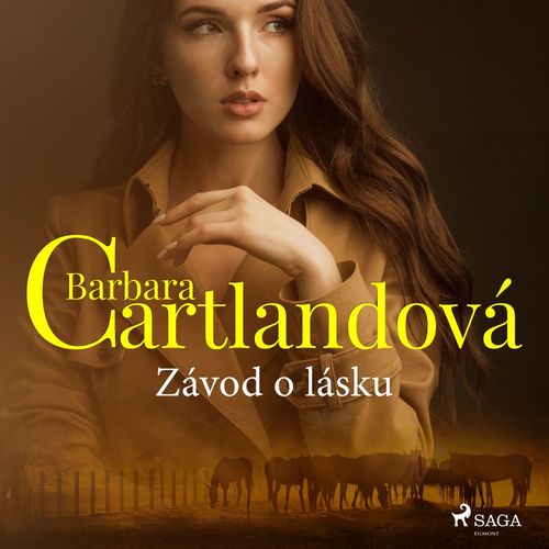 Couverture audiobook de Závod o lásku, de Barbara Cartlandova