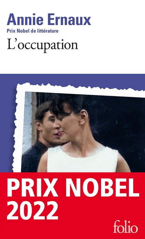 ebook cover of L'occupation, by Annie Ernaux