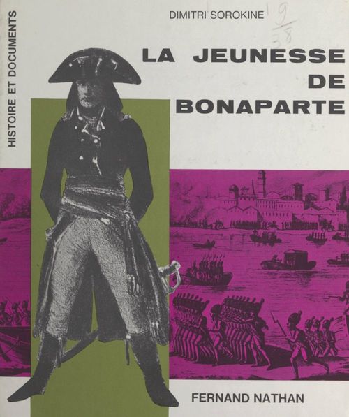 Couverture ebook de La jeunesse de Bonaparte, de Dimitri Sorokine