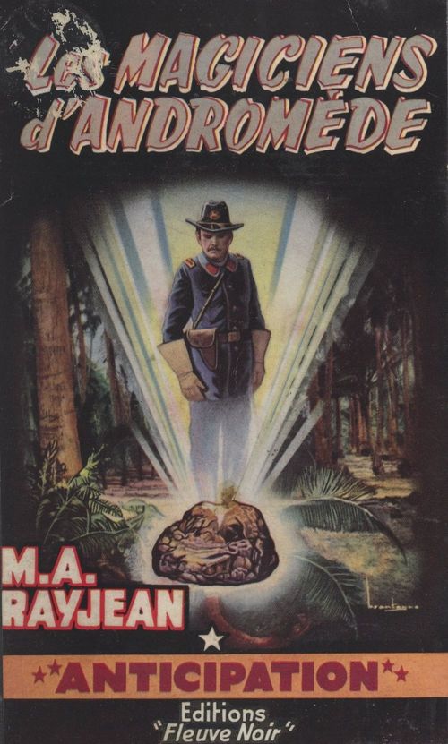 Couverture ebook de Les magiciens d'Andromède, de Max-André Rayjean