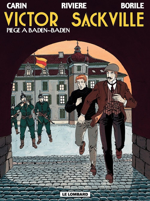 Couverture ebook de Victor Sackville - Tome 11 - Piège à Baden-Baden, de Borile/Riviere/Carin