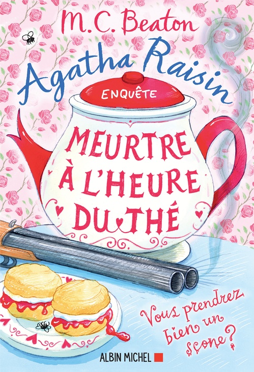 Couverture ebook de Agatha Raisin enquête 37 - Meurtre à l'heure du thé, de M. C. Beaton