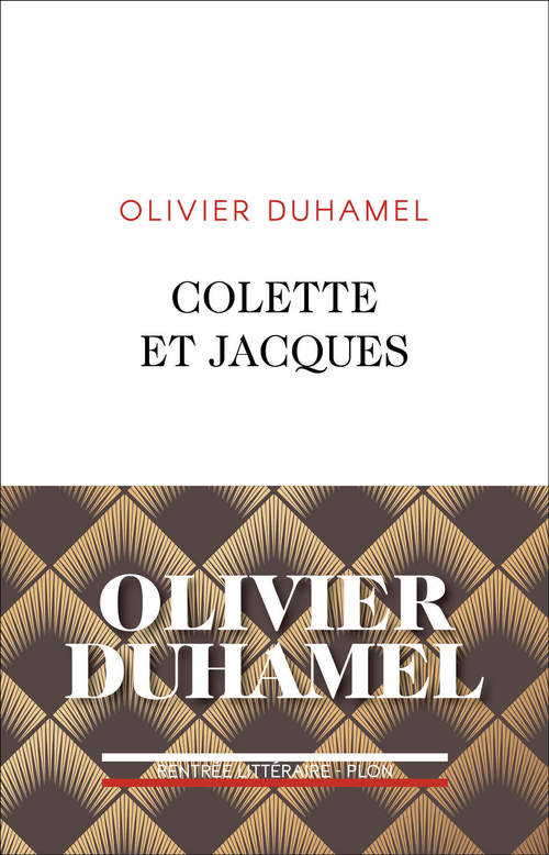 Couverture ebook de Colette et Jacques, de Olivier Duhamel