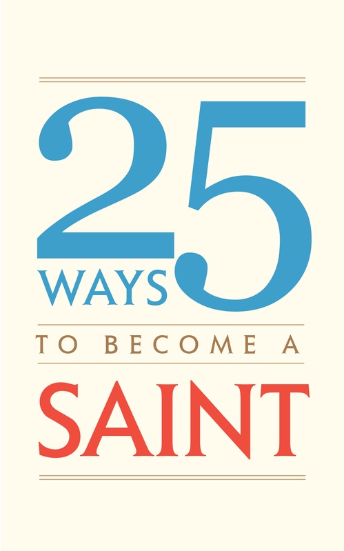ebook cover of 25 Ways to Become a Saint, by Tan Books