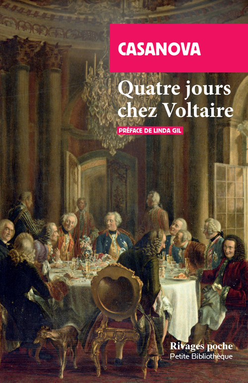 ebook cover of Quatre jours chez Voltaire, by Giacomo Casanova