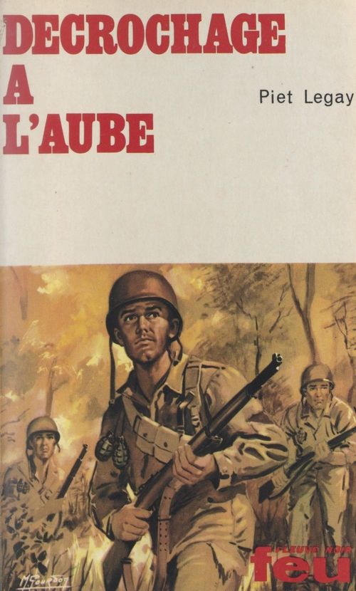 Couverture ebook de Décrochage à l'aube, de Piet Legay