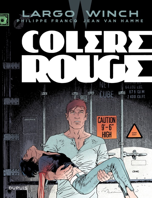 ebook cover of Largo Winch - Tome 18 - Colère rouge, by Philippe Francq, Jean Van Hamme