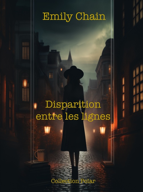 Couverture ebook de Disparition entre les lignes, de Emily Chain
