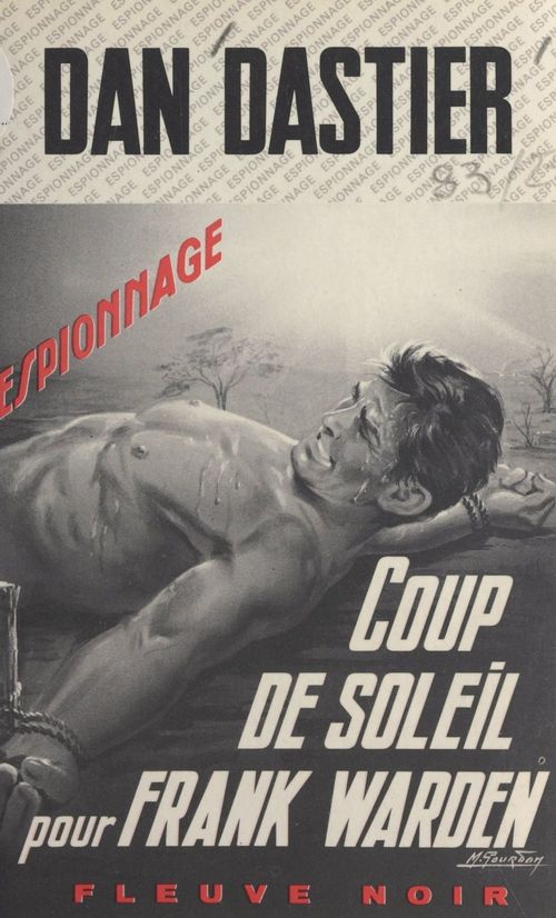 Couverture ebook de Coup de soleil pour Frank Warden, de Dan Dastier