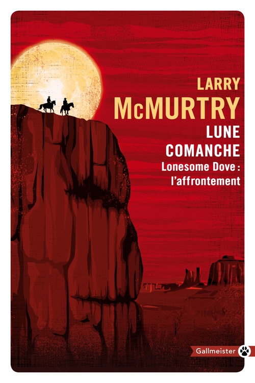 ebook cover of Lune comanche, by Larry McMurtry