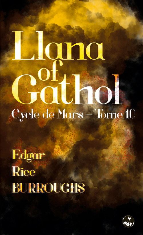 ebook cover of Llana of Gathol, by Edgar Rice Burroughs