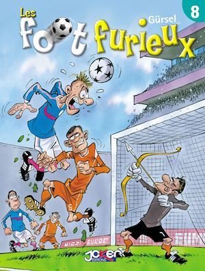 Couverture ebook de Les Foot furieux T08, de Gurcan Gursel