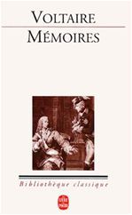 Couverture ebook de Mémoires, de Voltaire