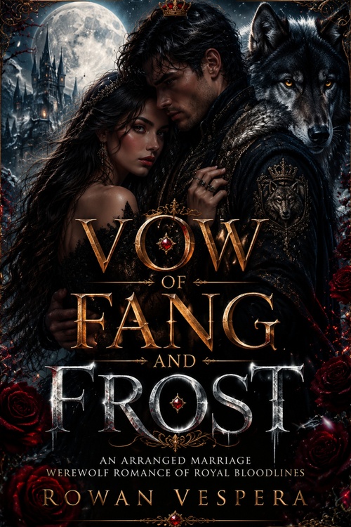 ebook cover of VOW OF FANG AND FROST, by Rowan Vespera