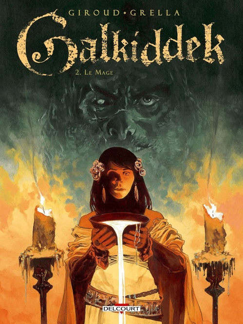 Couverture ebook de Galkiddek T02 - Le Mage, de Frank Giroud, Paolo Grella