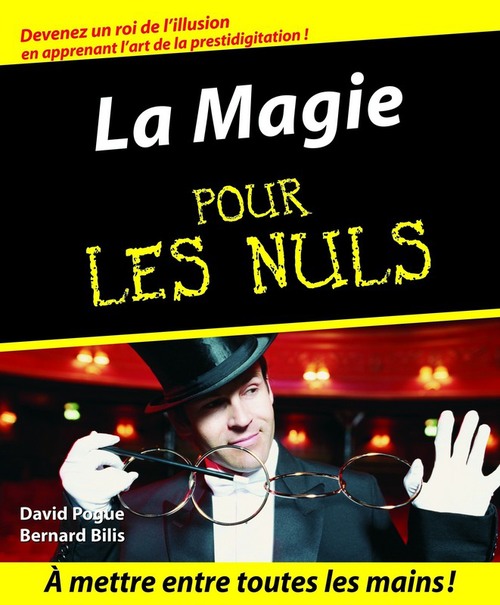ebook cover of La magie pour les nuls, by David Pogue, Bernard Bilis