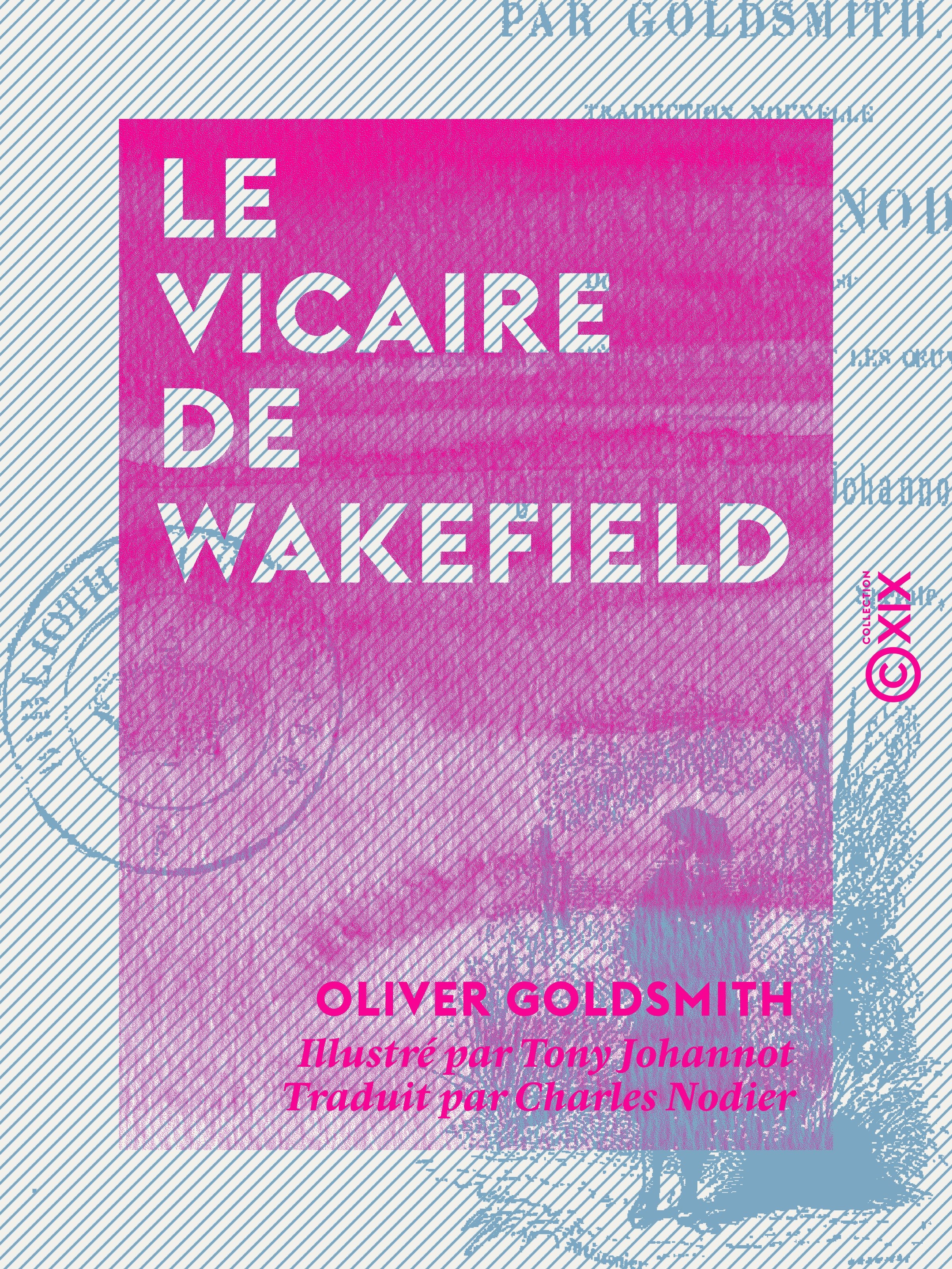 ebook cover of Le Vicaire de Wakefield, by Oliver Goldsmith